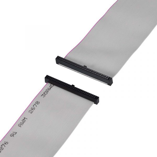 1.27mm Connector Flat Ribbon Cable 60 Pin