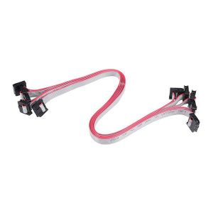 8 Pin Flat Ribbon Cable IDC Connector 30cm