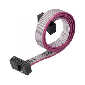 8 Pins 1.27mm Flat Ribbon Cable IDC Female Connector