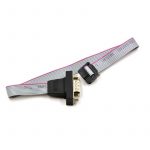 DB9 To 10 Pin IDC Ribbon Cable 2.54mm