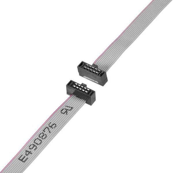 IDC Connector 10 Pin Flat Ribbon Cable 1.27mm 20cm