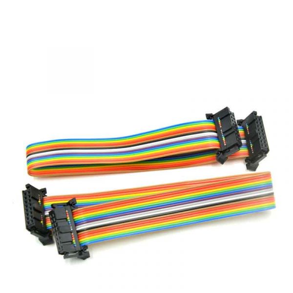 IDC Flat Rainbow Ribbon Cable 2.54mm Pitch