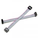 2.54mm Pitch Grey Flat Ribbon Cable 10 Pin