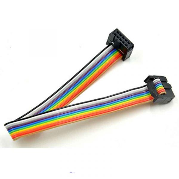 10 Pin Rainbow Ribbon Cable IDC Cable