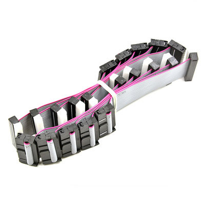 2.54mm Pitch Gray IDC Flat Ribbon Cable