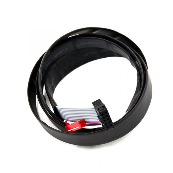 Custom 2.54mm Pitch Grey Flat Ribbon Cable