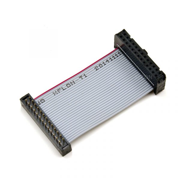 201604281417471557 2.54mm Pitch Gray IDC Ribbon Cable 26 Pin