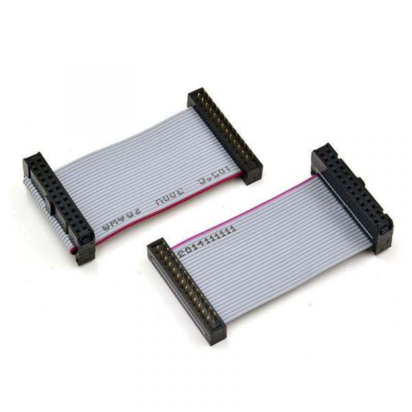 2.54mm Pitch Gray IDC Ribbon Cable 26 Pin
