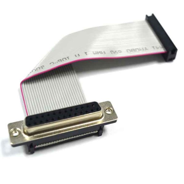 26 Pin IDC Connector To DB25 Ribbon Cable
