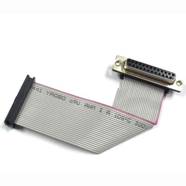 26 Pin IDC Connector To DB25 Ribbon Cable
