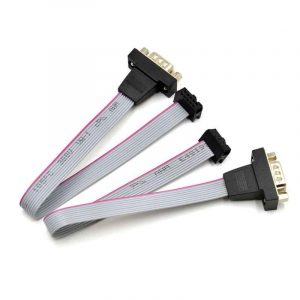 D-SUB 9P To IDC 10 Pin Flat Ribbon Cable