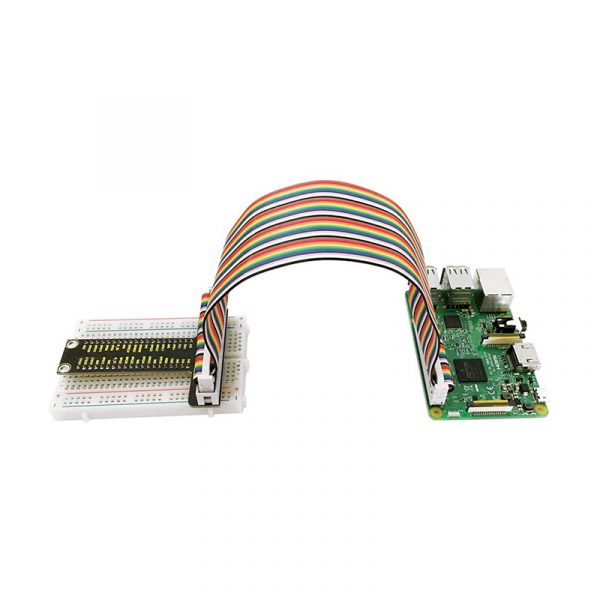 GPIO Ribbon Cable 40 Pin Breadboard Jumper Wire