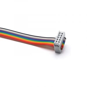 10 Pin IDC Flat Rainbow Ribbon Cable