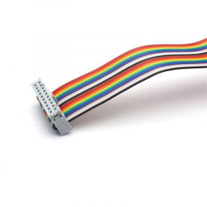 IDC Wire Flat Rainbow Ribbon Cable 2.54mm Pitch