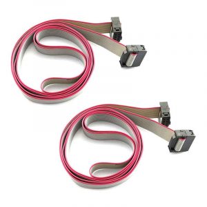 2.54mm IDC Flat Ribbon Cable 10 Pin 1m