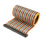 64 Pin Rainbow Flat Ribbon Cable 28AWG