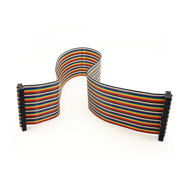 2.54mm Pitch Rainbow Dupont Flat Ribbon Cable