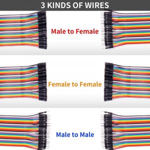 Breadboard Jumper Wires Ribbon Cables Kit for Arduino