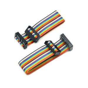 20 Pin IDC Flat Rainbow Ribbon Cable UL2651