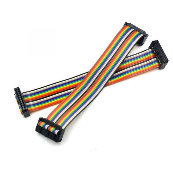 20 Pin IDC Flat Rainbow Ribbon Cable UL2651