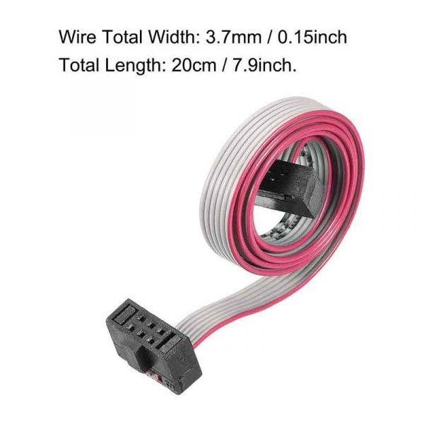 6 Wire Ribbon Cable Connectors 6 Pin 1.27 MM Cable