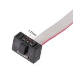 1.27mm Pitch IDC Flat Ribbon Cable With 6 Pin Connector (3)