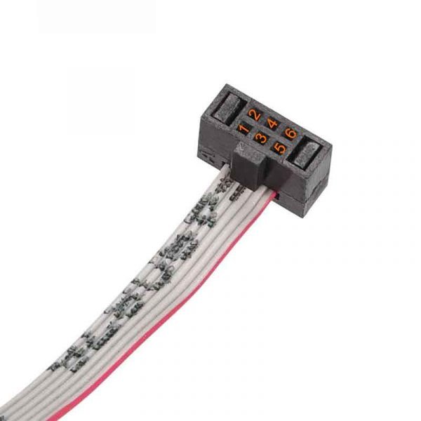 IDC Connectors Flat Cable 6 Pin Ribbon Cable