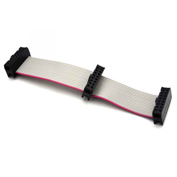 Electronic Ribbon Cable Connectors 16 Pin