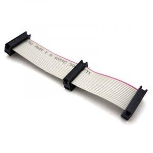 Electronic Ribbon Cable Connectors 16 Pin