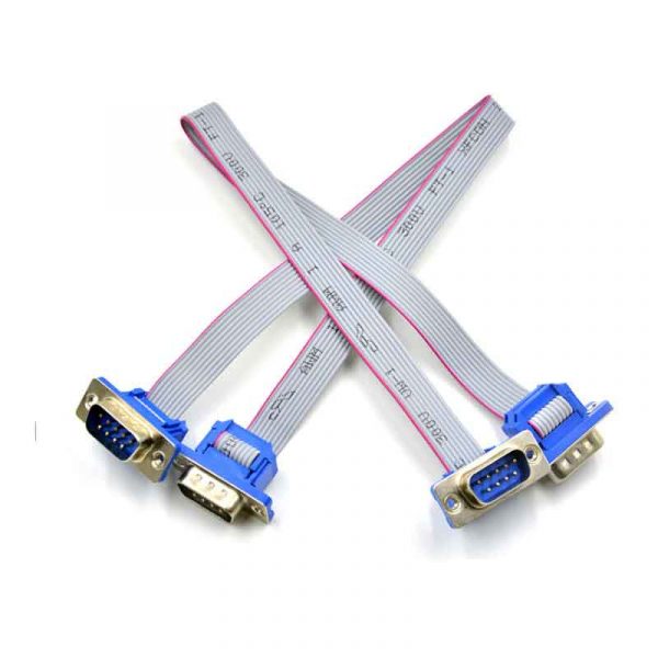 RS232 Ribbon Cable DB9 IDC Ribbon Cable Extension