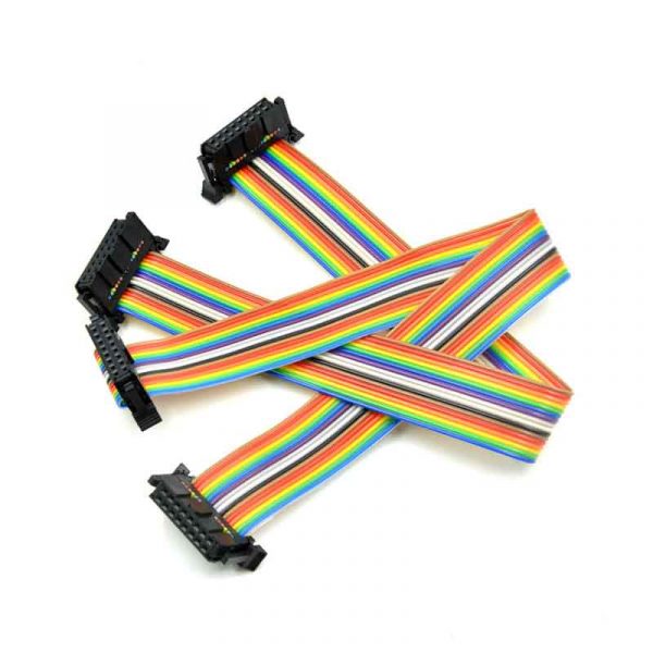 AWM Flat Cable 16 Pin IDC Cable Ribbon Wires