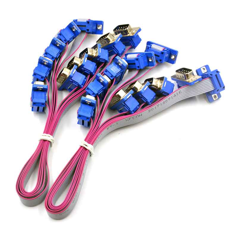 16-Pin IDC To HD-15 Female Internal VGA Ribbon Cable – For Expansion Projects