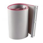 Gray IDC 64 Wire 64 Pin Flat Ribbon Cable