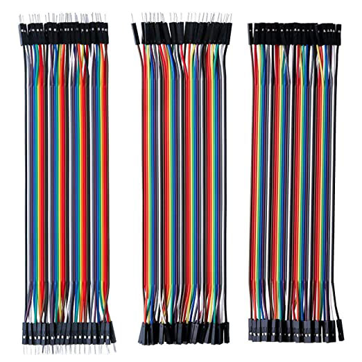 40pc Dupont 10CM Male To Male Jumper Wire Ribbon Cable for Arduino Breadboard 3C 
