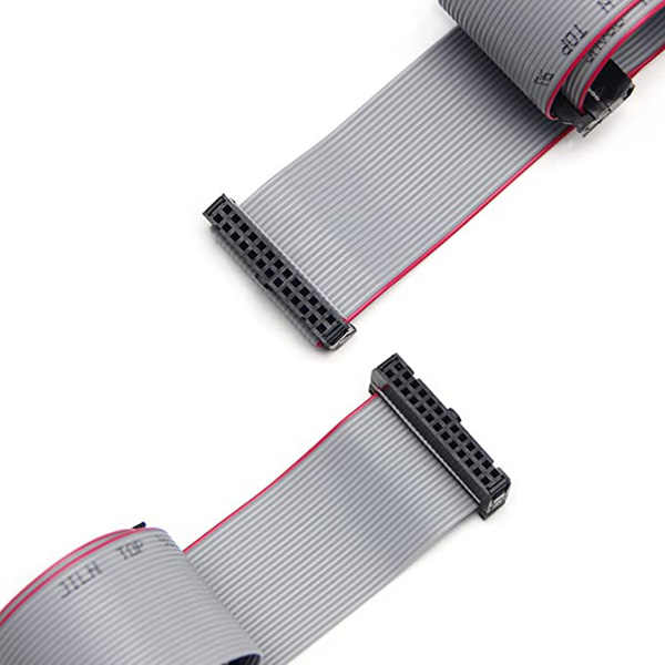 IDC 26 Pin Ribbon Cable Gray Wire