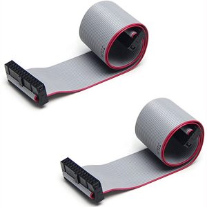 IDC 26 Pin Ribbon Cable Gray Wire