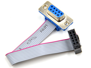 2.54IDC-DB gray ribbon cable