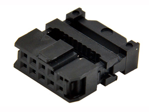 2.54IDC black connector