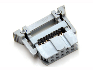 2.54IDC gray butterfly buckle connector