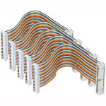 40 Pin rainbow Ribbon Cable 40 Pin Flat Ribbon Cable