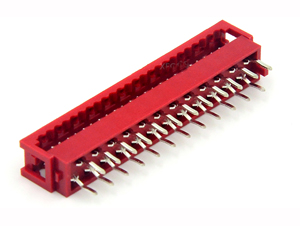 Red DIP AMP215083 series connector - 10P