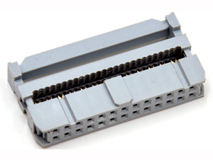 Gray IDC connector 26p