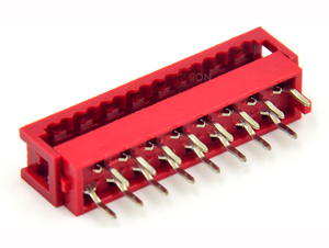 Red DIP AMP215083 Series Connector -16P
