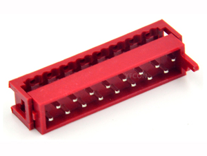 Red IDC AMP215083 Series Connector -16P