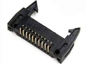 90° ejector header connector